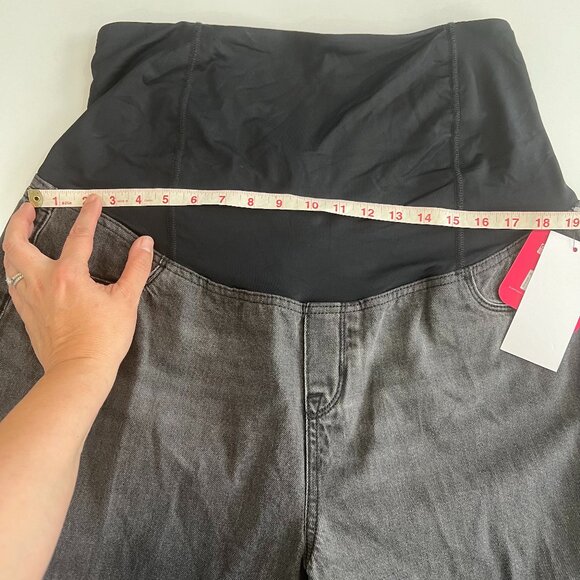 Isabel Maternity by Ingrid & Isabel NWT Over Belly Boyfriend Maternity Jeans - Picture 14 of 16